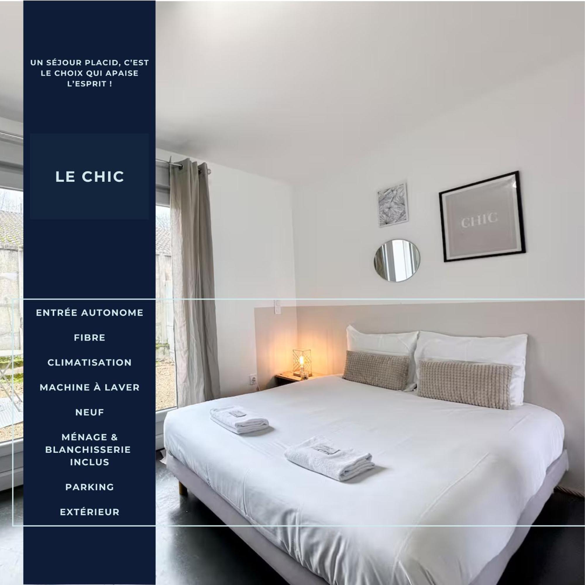 Le Chic - Parking - Exterieur - Fibre - Calme Mont-de-Marsan Exterior foto